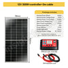 Solar Panels for Home Use Outdoor Photovoltaic Power Generation Panels 200W, 300W, 500W 12V, 24V Solar Charging Panels