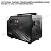 Tattu Dual-channel TA3200 smart charger 60A/3200W for 6S-14S LiPo Tattu Smart battery