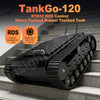 TankGo-120STM32 ROS ControlHeavy PayloadRubber Tracked Tank