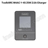 ToolkitRC M4AC 1-4S 25W 2.5A Charger