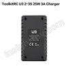 ToolkitRC U3 2-3S 25W 3A Charger