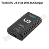 ToolkitRC U3 2-3S 25W 3A Charger