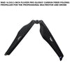 16.2x5.3 Inch FLUXER Pro Glossy Carbon Fiber Folding Propeller For The Professional Multirotor And Drone