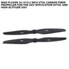 FLUXER 34.1x15.2 Inch VTOL Carbon Fiber Propeller For The UAV Application EVTOL And High Altitude UAV