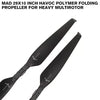 29x10 Inch HAVOC Polymer Folding Propeller For Heavy Multirotor