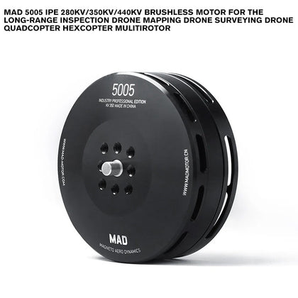 MAD 5005 IPE Brushless Motor For The Long-Range Inspection Drone Mapping Drone Surveying Drone Quadcopter Hexcopter Mulitirotor