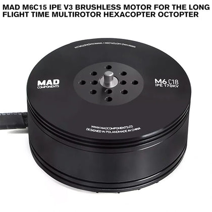 MAD M6C18 IPE V3 Brushless Motor For The Long Flight Time Multirotor Hexacopter Octopter