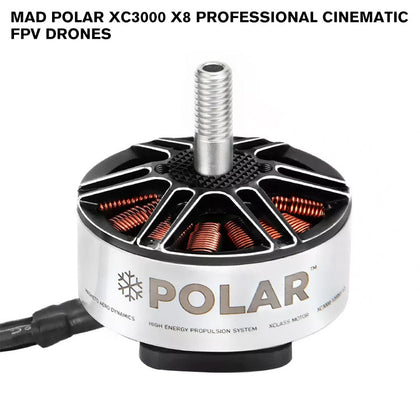 MAD POLAR XC3000 X8 Professional Cinematic FPV Drones