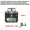 FLYSKY FS-i6X FS i6X 10CH 2.4GHz AFHDS 2A RC Transmitter With X6B iA6B A8S iA10B iA6 Receiver for RC FPV Racing Drone Retailbox