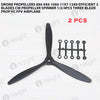 Drone Propellers 8x6 9x6 10x6 11x7 13x8 Efficient 3 Blades CW Propeller Spinner 1/2/4PCS Three Blade Prop RC FPV Airplane