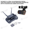 Skydroid T12 2.4GHz 12CH Intergrated Control Video and Telemtry System 20km Range Transmitter with R12 Receiver and Camera for RC Drone