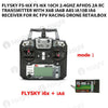 FLYSKY FS-i6X FS i6X 10CH 2.4GHz AFHDS 2A RC Transmitter With X6B iA6B A8S iA10B iA6 Receiver for RC FPV Racing Drone Retailbox