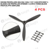 Drone Propellers 8x6 9x6 10x6 11x7 13x8 Efficient 3 Blades CW Propeller Spinner 1/2/4PCS Three Blade Prop RC FPV Airplane