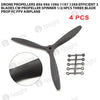 Drone Propellers 8x6 9x6 10x6 11x7 13x8 Efficient 3 Blades CW Propeller Spinner 1/2/4PCS Three Blade Prop RC FPV Airplane