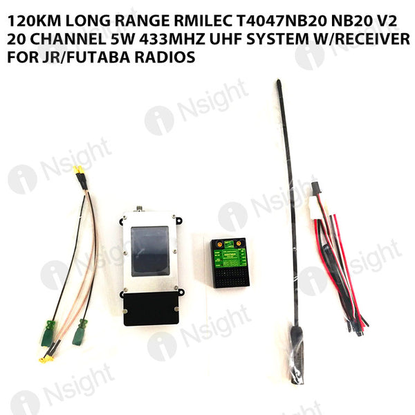 120KM Long Range RMILEC T4047NB20 NB20 V2 20 Channel 5W 433Mhz UHF