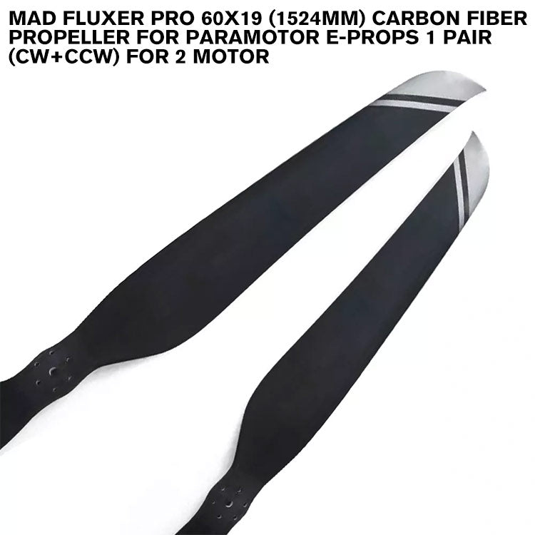 FLUXER 60 inç 60x20 inç karbon Fiber Paramotor pervane için büyük Multirotors Al