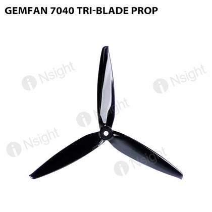 GemFan 7040 Tri-blade Prop