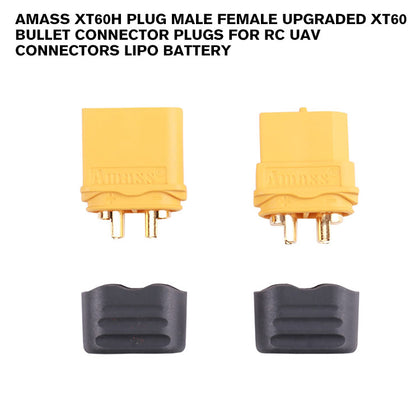 Amass XT60H plug Male Female Upgraded XT60 Bullet Connector Plugs For RC uav Connectors Lipo Battery