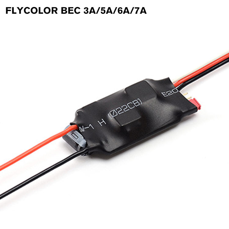 FLYCOLOR  BEC 3A/5A/6A/7A RC model parts buck module support 6-12S LiPo battery elimination circuit for drone