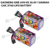 GAONENG GNB LiHV 8S 30.4V 1300mAh 120C XT60 LiPo Battery