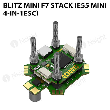 BLITZ Mini F7 Stack (E55 Mini 4-IN-1ESC)