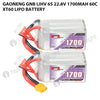 GAONENG GNB LiHV 6S 22.8V 1700mAh 60C XT60 LiPo Battery