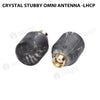 Crystal Stubby Omni Antenna -LHCP