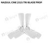 Nazgul Cine 2525 Tri-blade Prop