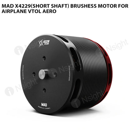 MAD X4229(short shaft) brushess motor for airplane VTOL aero