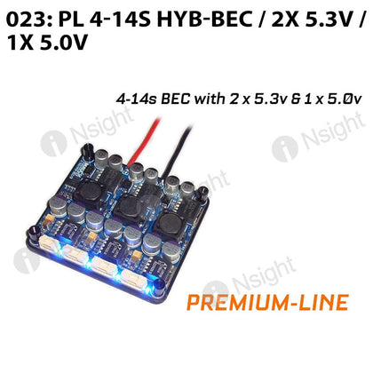 023: PL 4-14S HYB-BEC / 2x 5.3V / 1x 5.0V