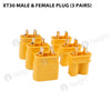 XT30 Male & Female Plug (3 Pairs)