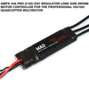 AMPX 40A Pro (2-6S) ESC Regulator Long Size Drone Motor Controller For The Professional 550/650 Quadcopter Multirotor