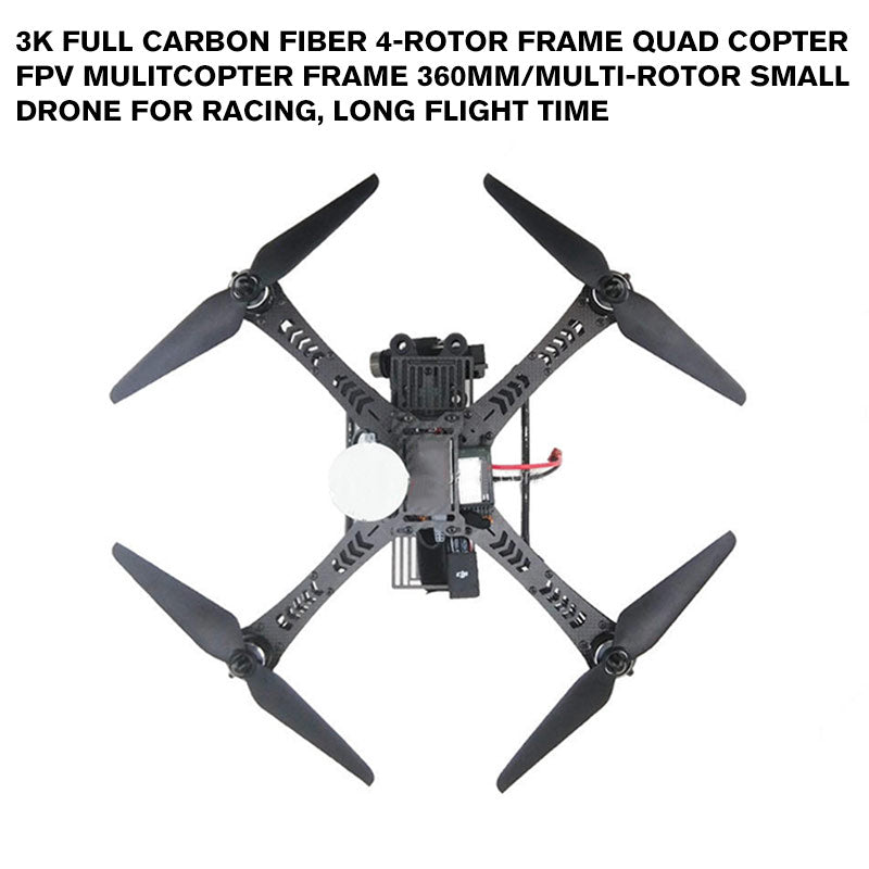 Ed Copter 3K Full carbon fiber 4-rotor frame quad copter FPV mulitcopter frame 3 ...