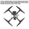 3K Full carbon fiber 4-rotor frame quad copter FPV mulitcopter frame 360mm/multi-rotor small drone for racing, long flight time