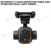 Skydroid C12 High Definition Three-Axis Stabilized Dual Light Gimbal