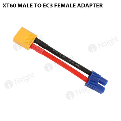 XT60 Male To EC3 Female Adapter
