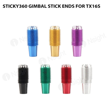 Sticky360 Gimbal Stick Ends for TX16S