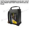 Tattu Plus 22000mAh 44.4V 25C 12S1P Lipo Smart Battery Pack With AS150 Plug