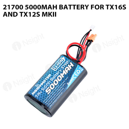 21700 5000mAh Battery for TX16S and TX12 MKII