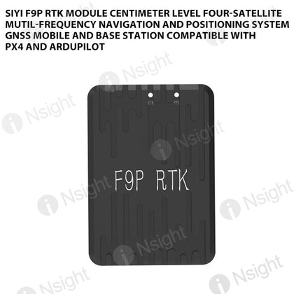 SIYI F9P RTK Module Centimeter Level Four-Satellite Mutil-Frequency Navigation and Positioning System GNSS Mobile and Base Station Compatible with PX4 and Ardupilot