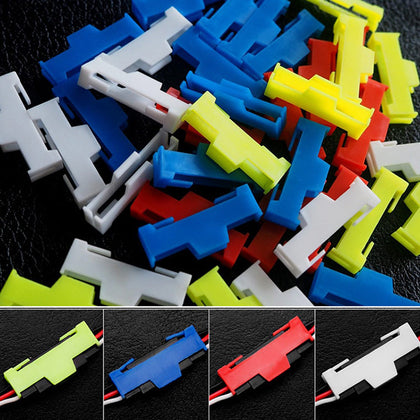 Servo Extension Cable Buckle Clip Plastic Servos Cord Fastener Jointer Plugs Fixing Holder for DIY RC Airplane Parts