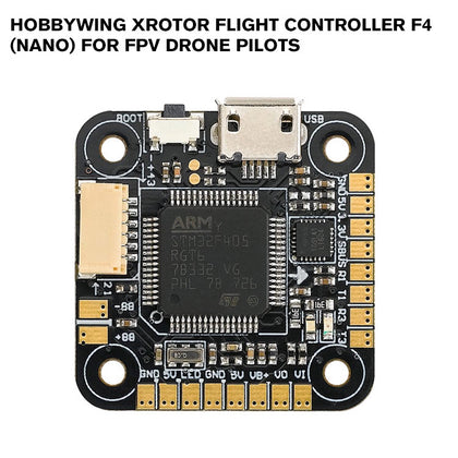 Hobbywing XRotor Flight Controller F4 (Nano) for FPV Drone Pilots
