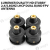 Lumenier Duality HD Stubby 2.4/5.8GHz LHCP Dual Band FPV Antenna