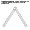 10PCS Needle hinge DIY RC aircraft model Fixed wing ￠2.5x49.7MM Airplane model parts Loose Leaf Hinge Pin Hinge