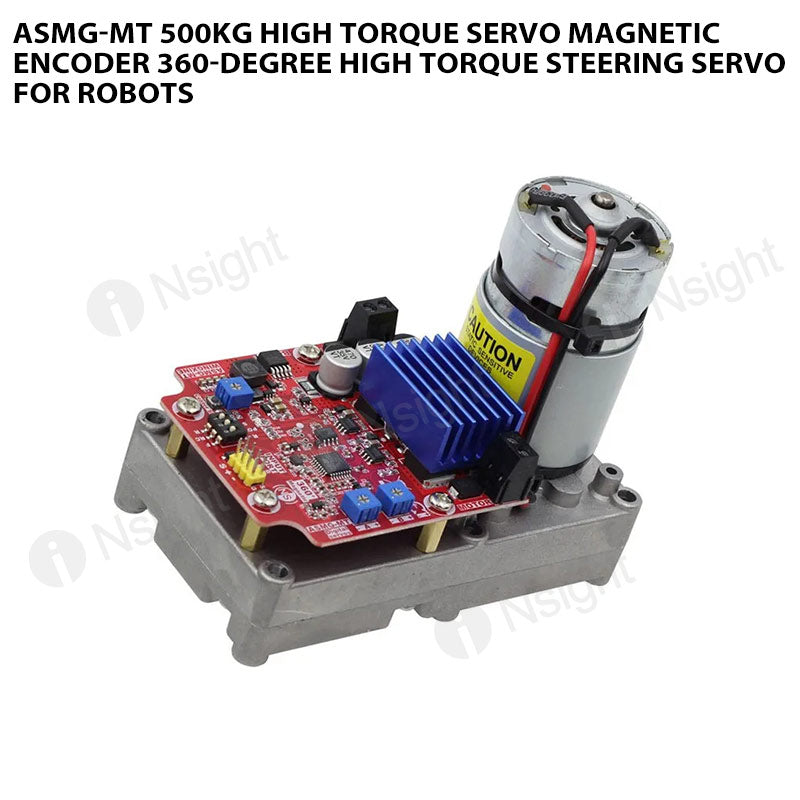 ASMG-MT 500KG High Torque Servo Magnetic Encoder 360-Degree High Torqu ...
