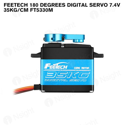 FeeTech 180 Degrees Digital Servo 7.4V 35kg/cm FT5330M