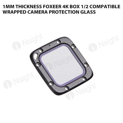 1mm Thickness Foxeer 4K BOX 1/2 Compatible Wrapped Camera Protection Glass