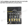 Tattu 1S 300mAh 75C 3.8V High Voltage Lipo Battery Pack With BT 2.0 Plug (5pcs)