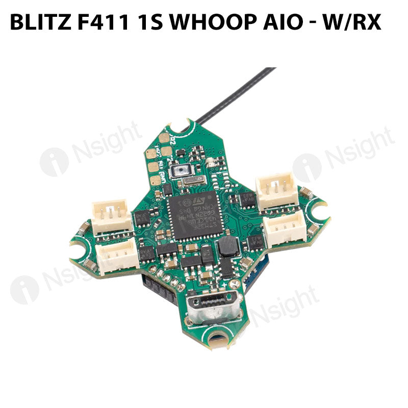 BLITZ F411 1S Whoop AIO - w/Rx – iNsightFPV