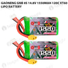 GAONENG GNB 4S 14.8V 1550mAh 120C XT60 LiPo Battery